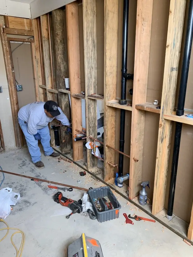 Commercial rough-in plumbing for Commercial Plumbing in Ilexhurst